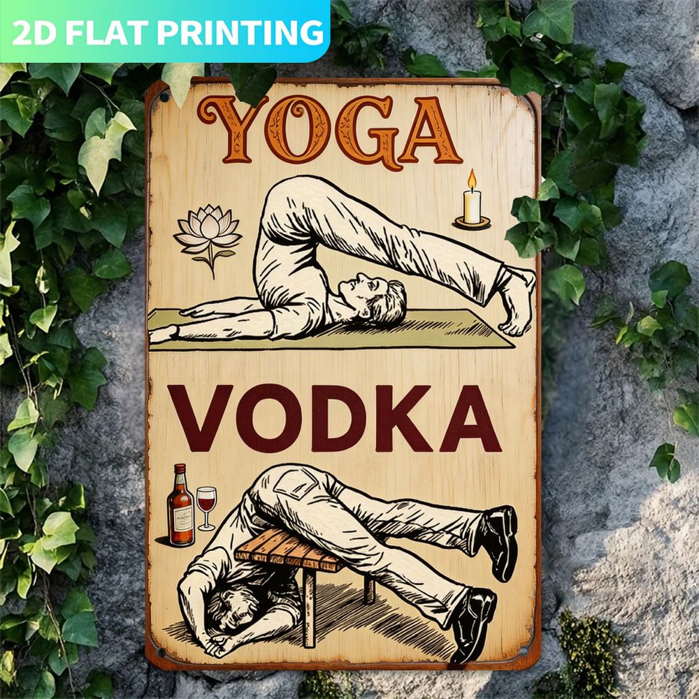 ป้ายโลหะวินเทจ, แผ่นเดี่ยว, โย - Home Gym Yoga บทวิจารณ์และราคา