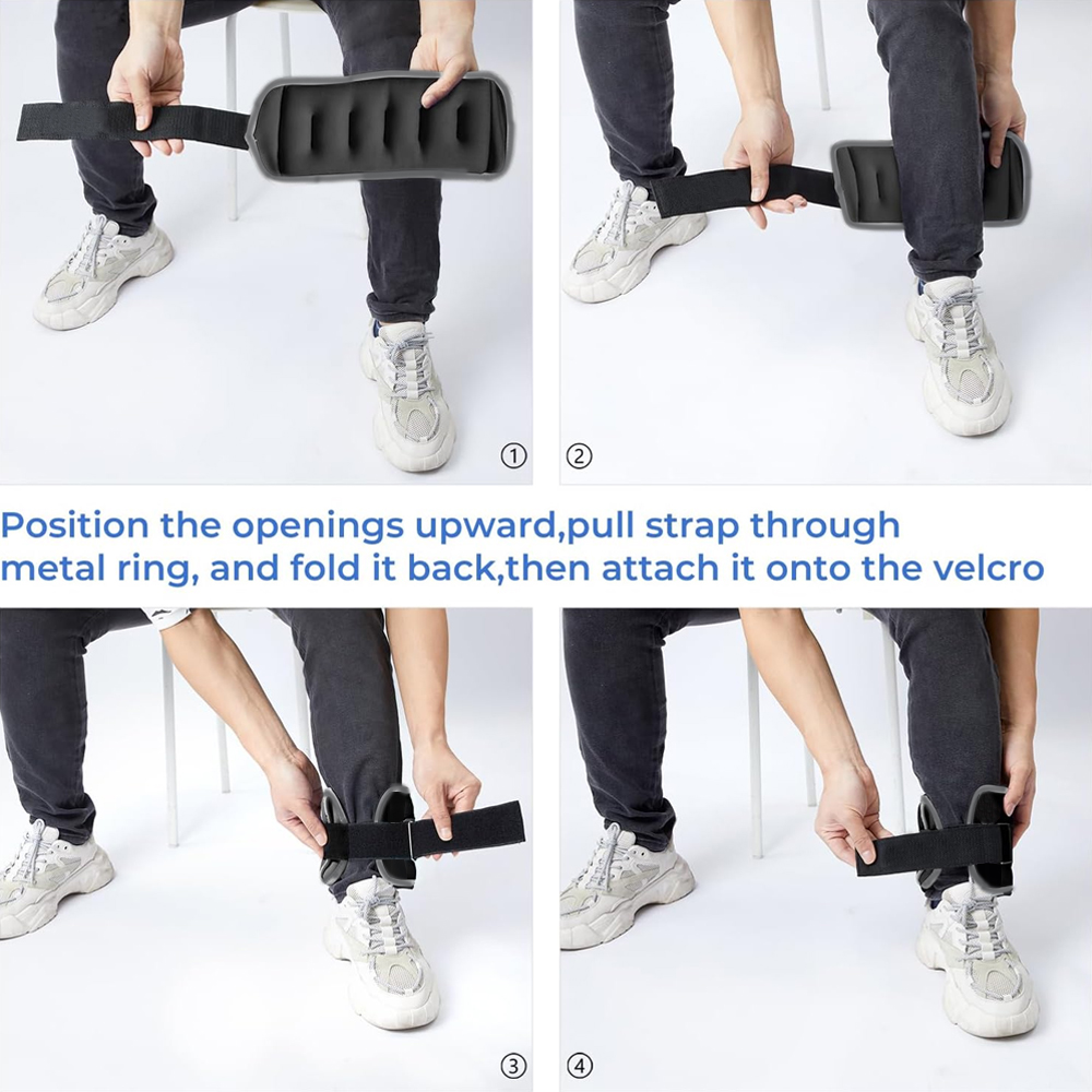 แผ่นถ่วงน้ำหนักข้อเท้าและข้อมื - Home Gym Yoga บทวิจารณ์และราคา
