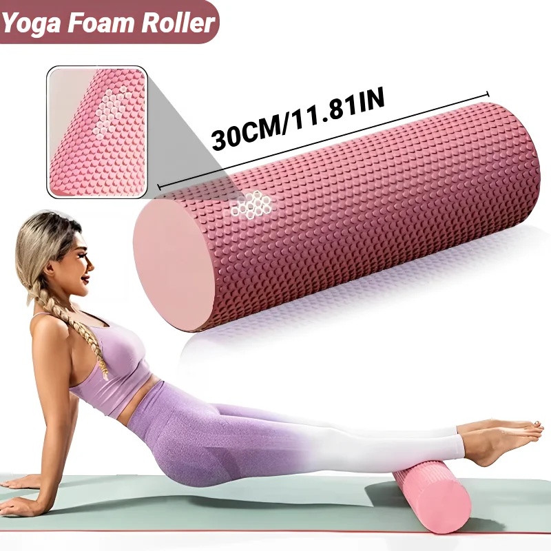 ลูกกลิ้งโยคะทรงกระบอก ทำจากโฟม - Home Gym Yoga บทวิจารณ์และราคา